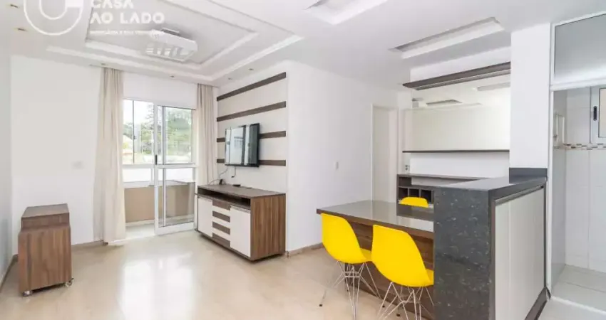 Apartamento mobiliado 47m² com 02 quartos no uberaba - curitiba/pr.