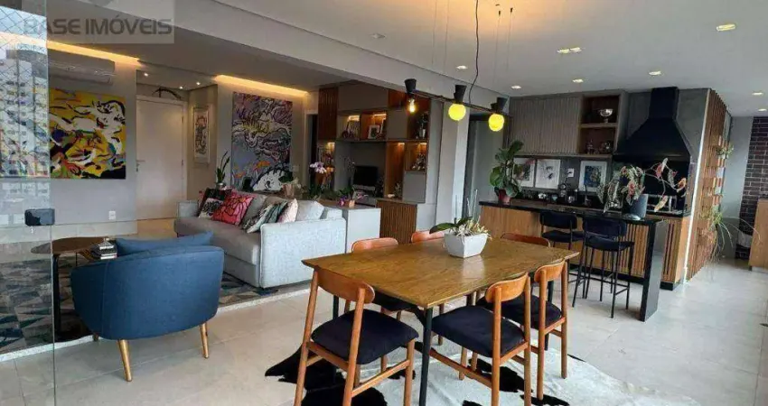 Apartamento com 3 dormitórios à venda, 135 m² por r$ 2.390.000,00 - mirandópolis - são paulo/sp