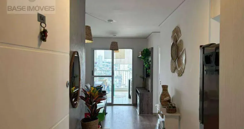 Apartamento com 2 dormitórios, 56 m² - venda por r$ 585.000,00 ou aluguel por r$ 4.014,25/mês - ipiranga - são paulo/sp