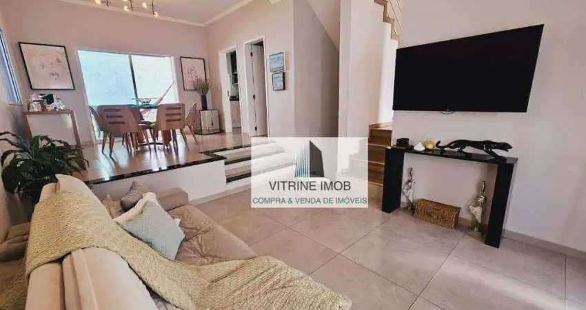 Sobrado com 3 dormitórios à venda, 189 m² por r$ 990.000,00 - condomínio itatiba country club - itatiba/sp