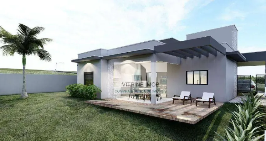 Casa com 3 dormitórios à venda, 180 m² por r$ 1.300.000,00 - condomínio itatiba country club - itatiba/sp