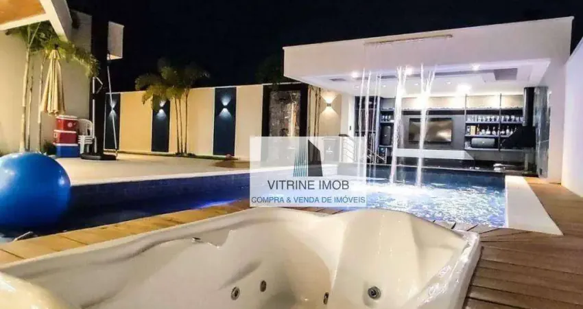 Casa com 3 dormitórios à venda, 256 m² por r$ 1.550.000,00 - loteamento itatiba country club - itatiba/sp