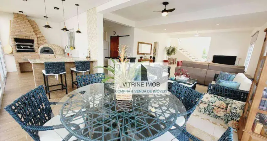 Sobrado com 3 dormitórios à venda, 275 m² por r$ 1.450.000,00 - condomínio itatiba country club - itatiba/sp