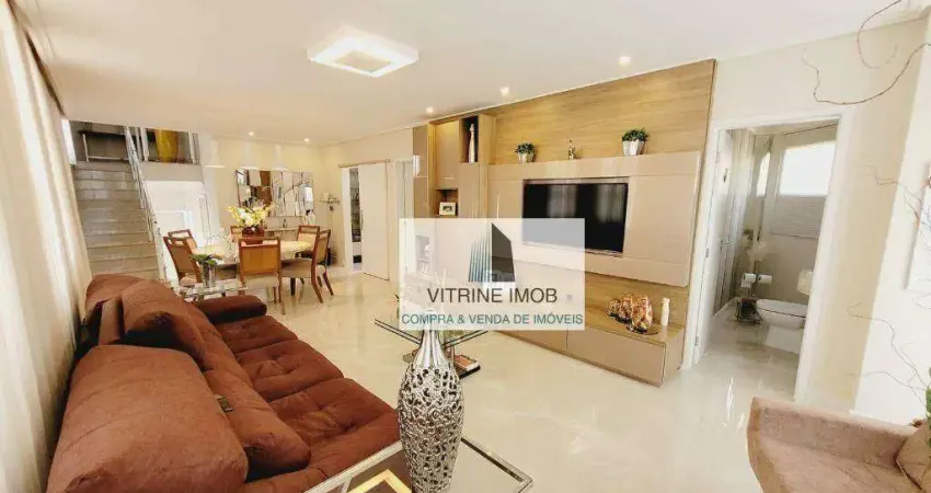 Sobrado com 4 dormitórios à venda, 325 m² por r$ 1.780.000,00 - condomínio itatiba country club - itatiba/sp