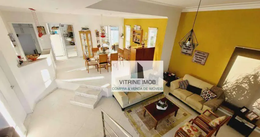 Sobrado com 3 dormitórios à venda, 271 m² por r$ 1.390.000,00 - condomínio itatiba country club - itatiba/sp