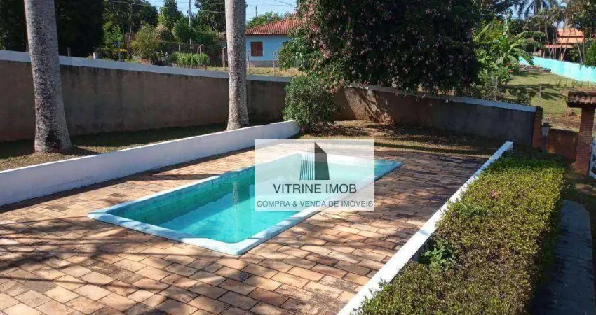 Chácara com 3 dormitórios à venda, 2082 m² por r$ 805.000,00 - sítio da moenda - itatiba/sp