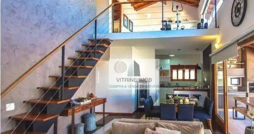 Sobrado com 3 dormitórios à venda, 156 m² por r$ 1.250.000,00 - condomínio itatiba country club - itatiba/sp