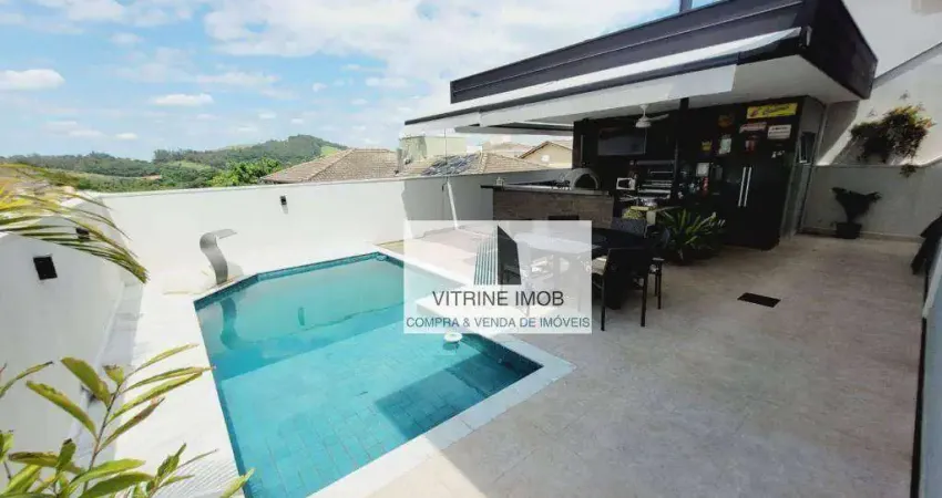 Casa com 3 dormitórios à venda, 220 m² por r$ 999.500,00 - loteamento itatiba country club - itatiba/sp