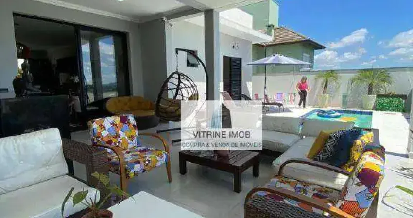 Casa com 3 dormitórios à venda, 245 m² por r$ 1.590.000,00 - condomínio itatiba country club - itatiba/sp