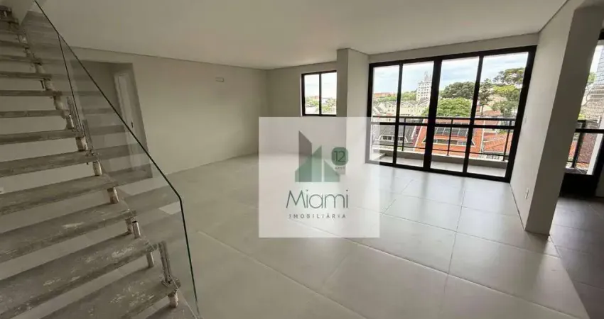 Cobertura com 3 dormitórios à venda, 162 m² por r$ 1.400.000,00 - guabirotuba - curitiba/pr