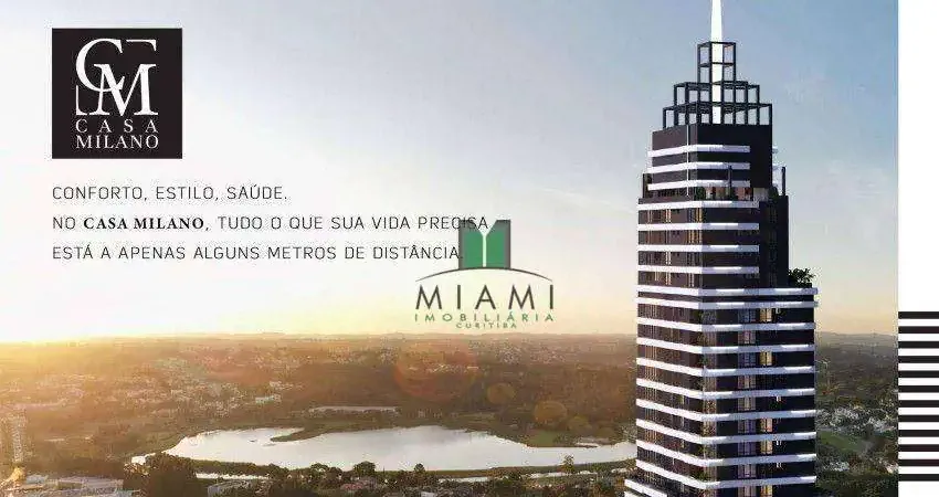 Apartamento com 3 dormitórios à venda, 125 m² por R$ 2.250.700,00 - Champagnat - Curitiba/PR