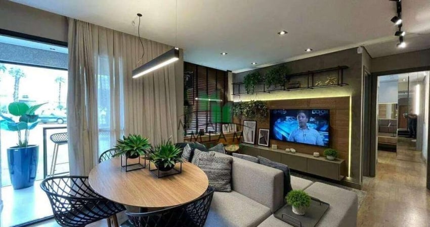 Apartamento com 1 dormitório à venda, 33 m² por R$ 495.997,00 - Portão - Curitiba/PR