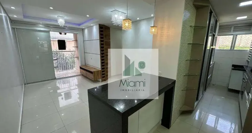 Apartamento com 3 dormitórios para alugar, 68 m² por R$ 3.649/mês - Guaíra - Curitiba/PR