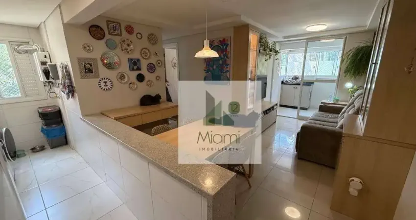 Apartamento com 3 dormitórios à venda, 59 m² por r$ 390.000 - pinheirinho - curitiba/pr