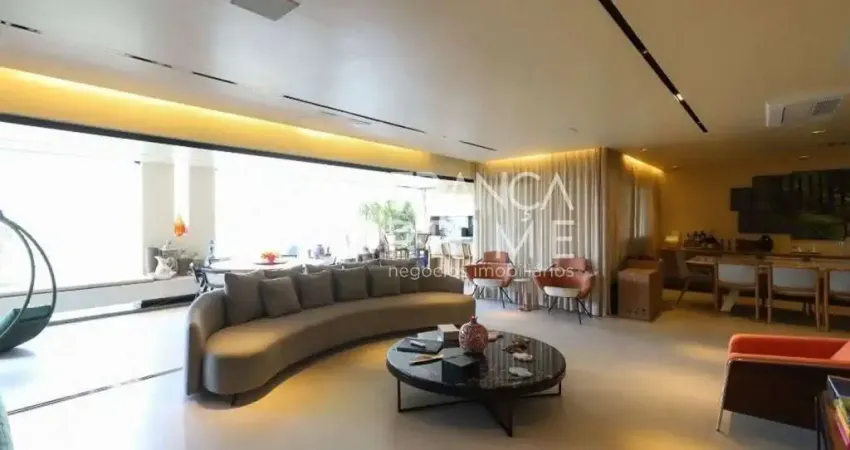 Apartamento garden de 320 m² a venda no jardim das perdizes - 5 suítes