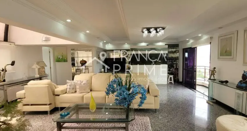 Belíssima cobertura de 420m mobiliada em perdizes ? venda/locação