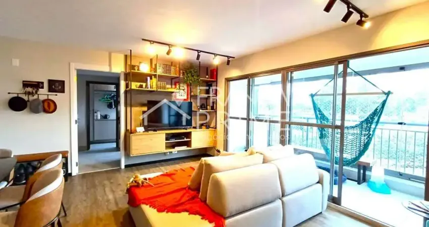 Apartamento para locação - 90m² - 2 dormitórios (1 suíte) - 3 banheiros - 2 vagas - mobiliado