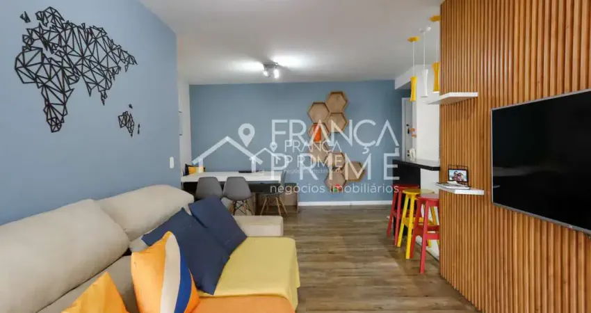 Apartamento à venda, 79m², jardim das perdizes, 2 dormitórios,1 suíte, 2 vagas