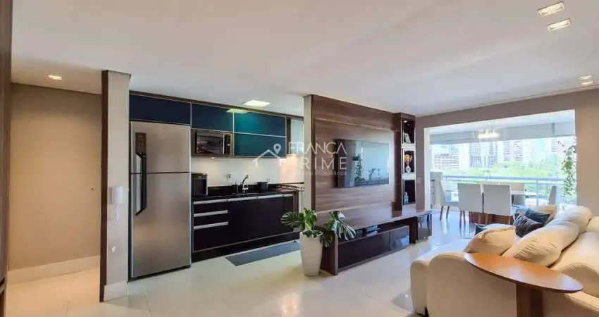 Apartamento á venda mobiliado - 79m² - jardim das perdizes, 2 dormitórios (1 suíte), 1 vaga