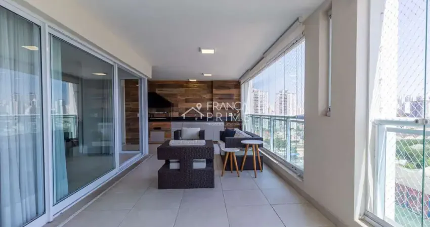 Apartamento a venda no jardim das perdizes de 241m²com varanda gourmet, 4 quartos(2 suites) 3 vagas