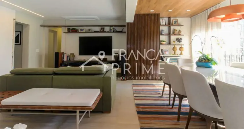 Apartamento luxuoso em perdizes para locação mobiliado equipado e decorado