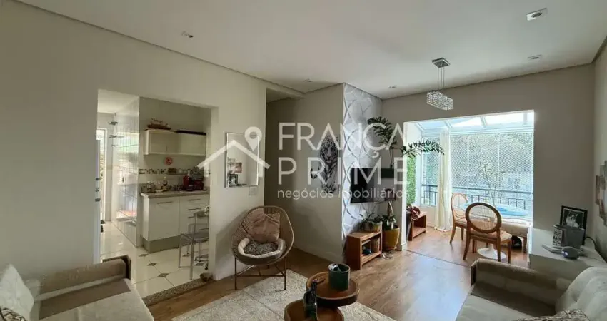 Apartamento de 76m² garden,  2 dormitórios, sacada estendida, armários planejados.