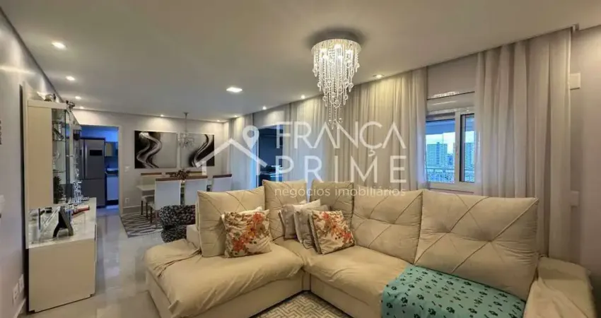 Apartamento para locação mobiliado de 136m² na vila anastácio com 3 suites, 2 vagas