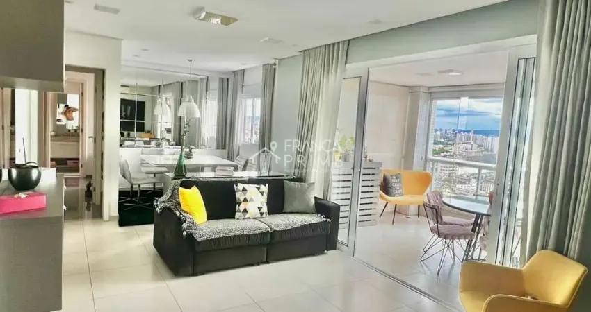 Apartamento  vila romana totalmente decorado 3 dorm 3 vagas churrasqueira na varanda