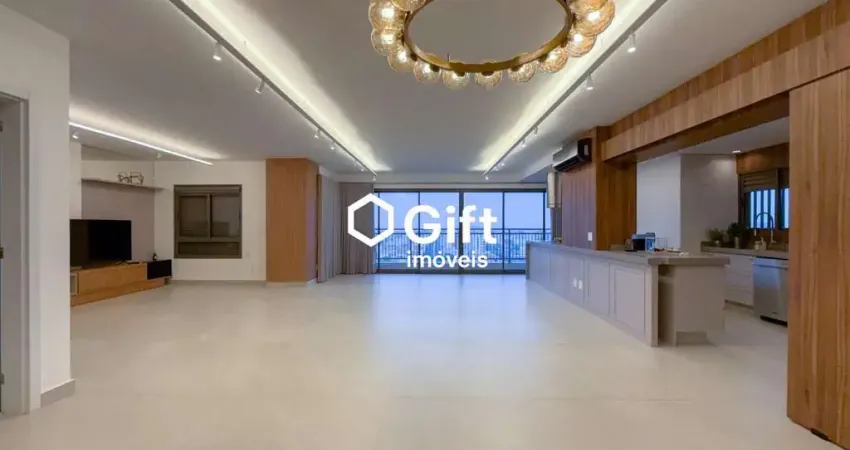 Apto à venda no semi mobiliado holt place 197 m² decorado ao lado plaza shopping