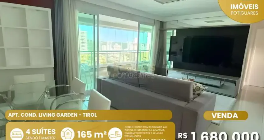 Apartamento com 4 quartos à venda no Tirol, Natal
