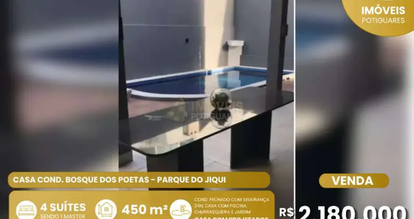 Casa com 4 quartos à venda no Parque do Jiqui, Parnamirim 