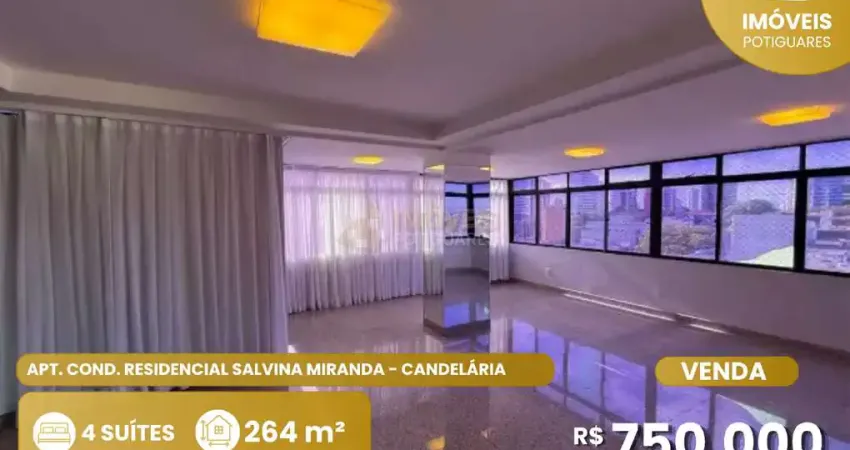Apartamento com 4 quartos à venda no Candelária, Natal