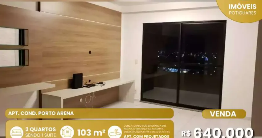 Apartamento com 3 quartos à venda no Candelária, Natal
