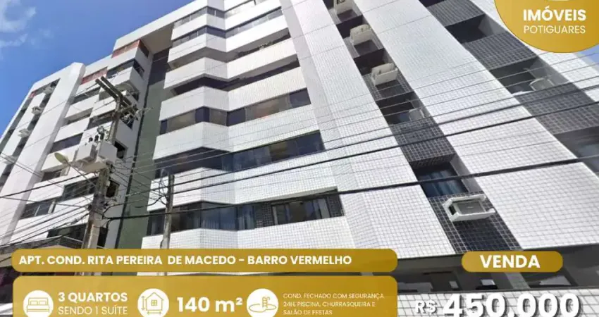 Apartamento com 3 quartos à venda no Barro Vermelho, Natal