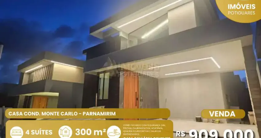 Casa com 4 quartos à venda no Parque das Nações, Parnamirim