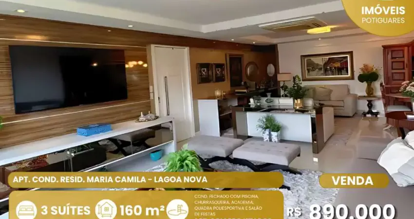 Apartamento com 3 quartos à venda no Lagoa Nova, Natal