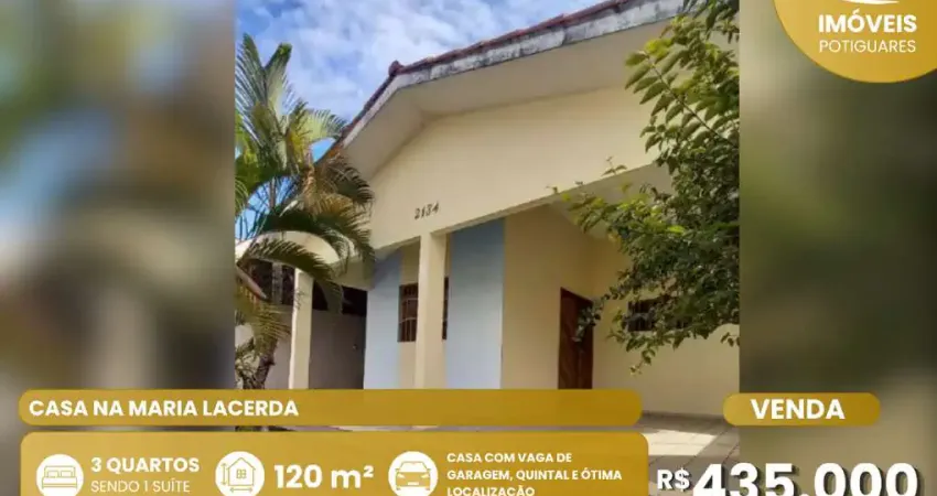 Imóvel residencial com forte potencial comercial – av. maria lacerda montenegro