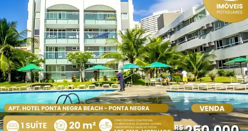 Flat com 1 quarto à venda no Ponta Negra, Natal 