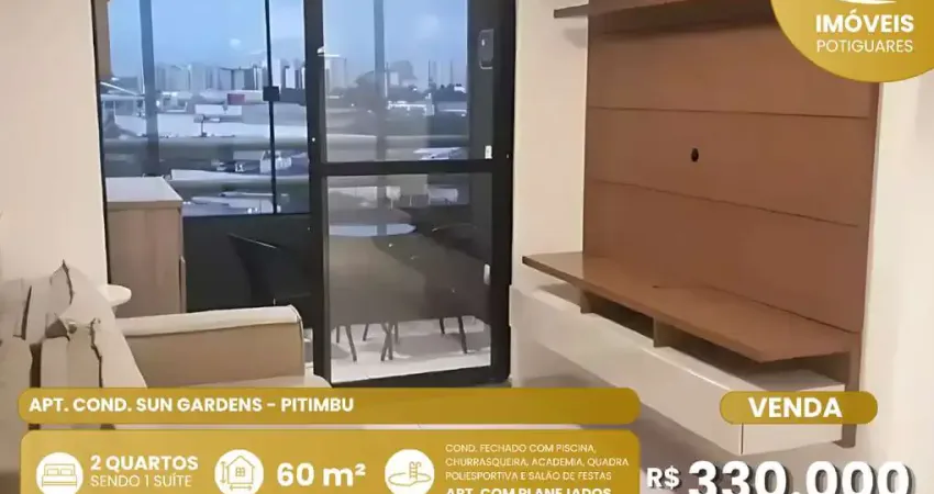 Apartamento com 2 quartos à venda no Pitimbu, Natal
