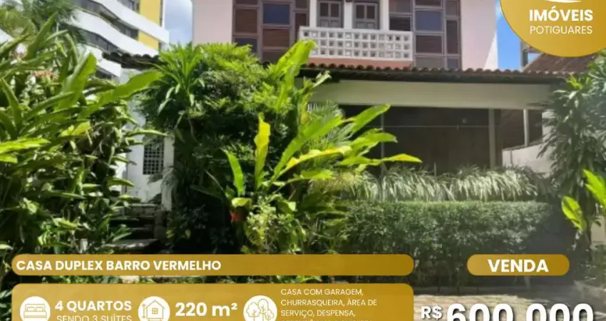 Casa com 4 quartos à venda no Barro Vermelho, Natal 