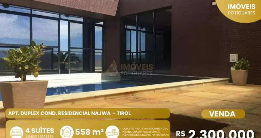 Cobertura com 4 quartos à venda no Tirol, Natal