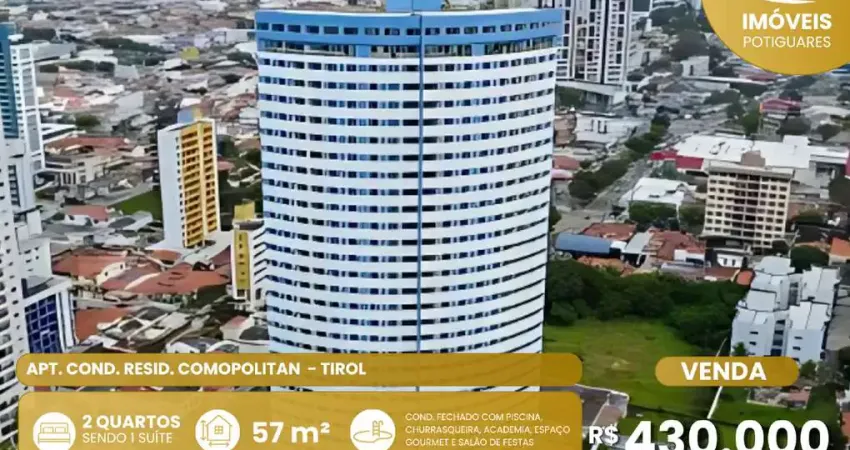 Apartamento com 2 quartos à venda no Tirol, Natal