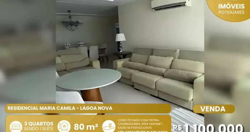 Apartamento com 5 quartos à venda no Lagoa Nova, Natal