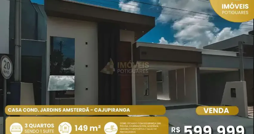 Casa com 3 quartos à venda no Parque das Nações, Parnamirim