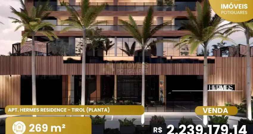 Apartamento com 4 quartos à venda no Tirol, Natal 