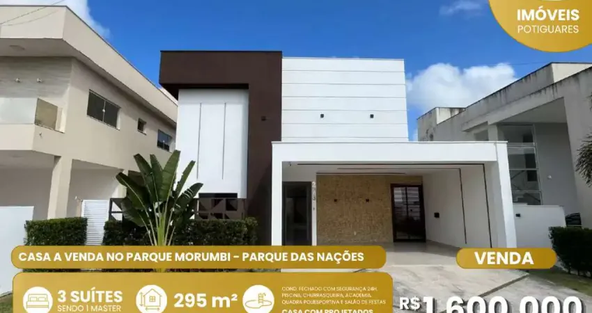 Casa com 3 quartos à venda no Parque das Nações, Parnamirim 