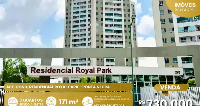 Cobertura residencial à venda em ponta negra, natal – 171m², financiamento disponível
