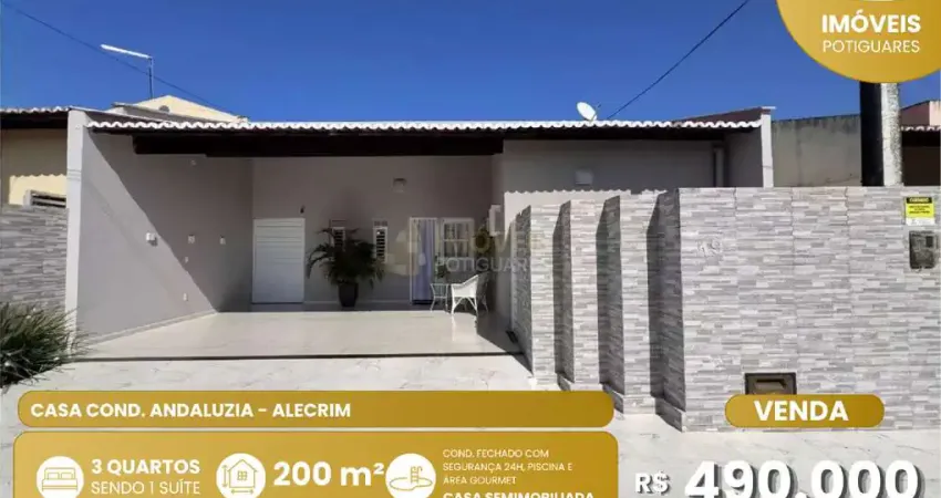 Apartamento à venda, 3 quartos, 1 suíte, 1 vaga, alecrim - natal/rn