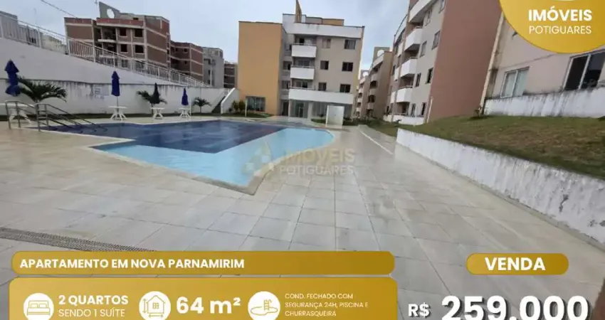 Apartamento com 2 quartos à venda no Nova Parnamirim, Parnamirim