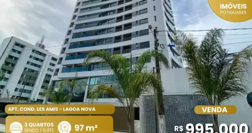 Apartamento com 3 quartos à venda no Lagoa Nova, Natal